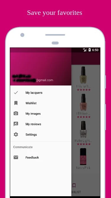 Lacquergram screenshot