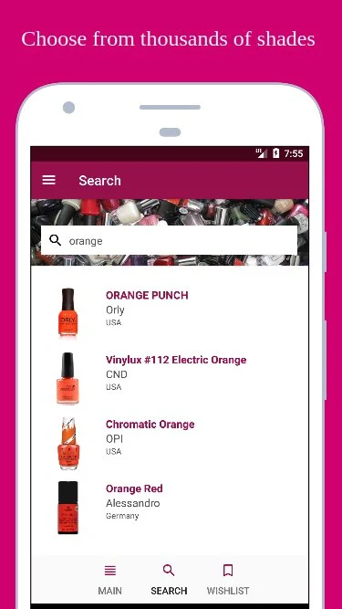 Lacquergram screenshot